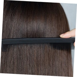 FOMIYES Plastic Comb Set with 6 Hair Clips Hairdressing Combs Longtime Use Lightweight for Salon Home Travel Smooth Tangle Relief