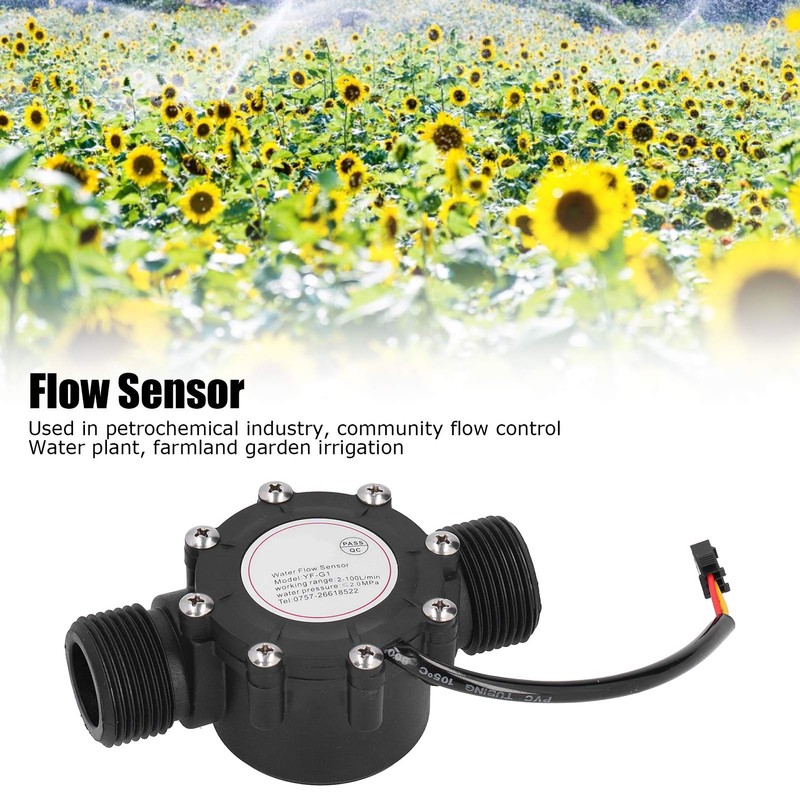 DC3-24V Flow Sensor, Electronic Component Level Sensor Water, Water Flow