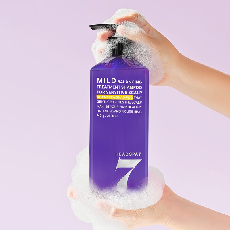 Head Spa 7 Hypoallergenic Mild Balancing Sham Tree Shampoo 740g