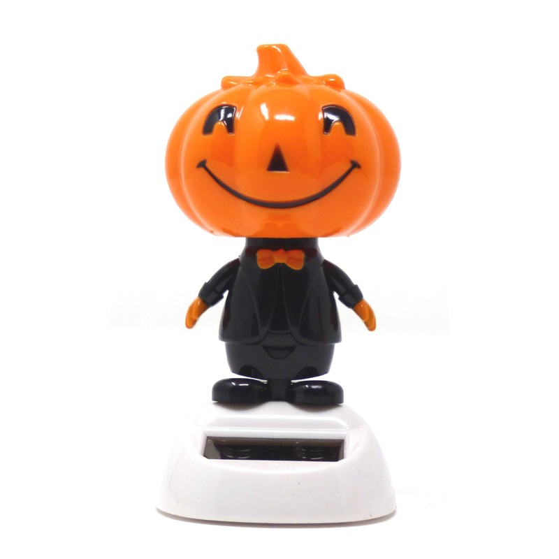 GCI Solar Powered Dancing Jack-O-Lantern Pumpkin, Skeleton & Witch (3