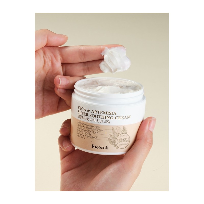 Centella asiatica & Wormwood Super Calming Cream 100g / 병풀&약쑥