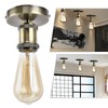 Yulatik Vintage E26 E27 Lamp Socket Ceiling Lamp Holder with