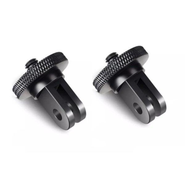 2pack FunMax Aluminum Camera Tripod Adapter 1/4"-20 Conversion Adapter Mount