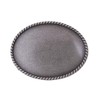 Tandy Leather Oval Rope Edge Belt Buckle Blank 1764-00 by