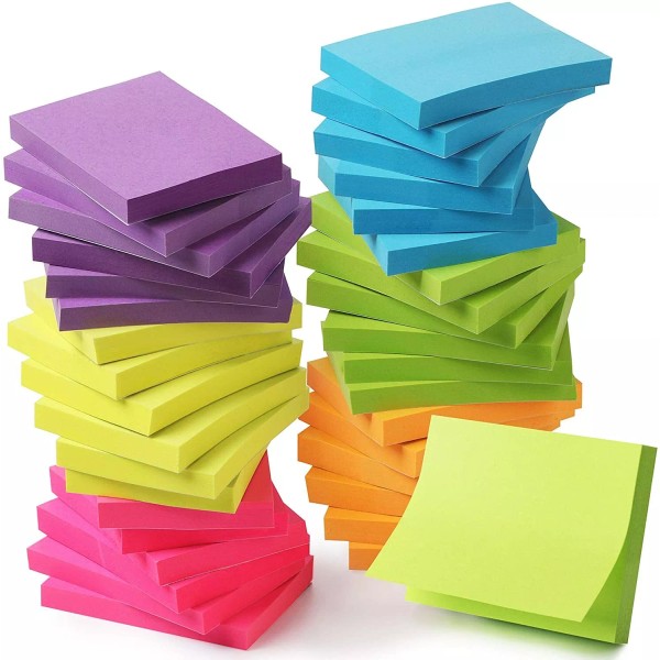 Mr. Pen - Sticky Notes, Sticky Notes 1.5x2 inch, 36