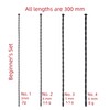 8 Sizes Men's Extended Urethra Fitness Rod-ushlM19(1-8)
