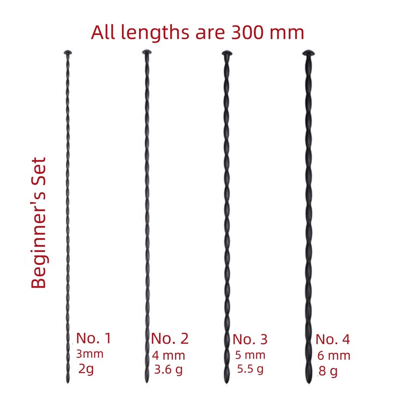8 Sizes Men's Extended Urethra Fitness Rod-ushlM19(1-8)