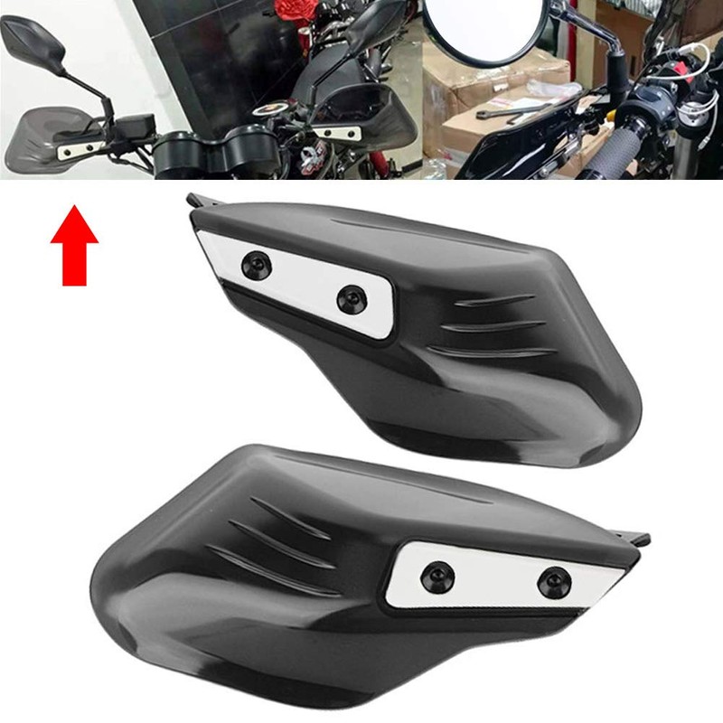 Knuckle Guard, Motorcycle Handlebar Protector, Dustproof, Rainproof, Protects Handles, Mounting