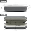 widersight Sunglasses Case Hard Shell Eyeglasses Case One Microfiber Cloth