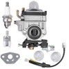 For 753-06442 Carburetor For 27cc Troy-Bilt TB2BP TB2BV EC Backpack Blower