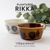 Mino Pottery PLANTAREE-RIKKA- 130 Pack Bowl, White, Set of 2,