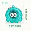 Cmetta Blue Pearlescent Octopus Retractable Tape Measure, 2M/79Inch
