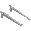 Element System Variable Angle Bracket Shelf Brackets, 1 Row, 2