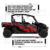 Roll Bar Grab Handles for UTV&ATV Roll Cage Bar Handles