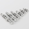 BNUOK (4 Sets) 3/8-16 x 3 Hex Head Screw Bolt,Lock