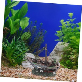 BESPORTBLE Unique Aquarium Accessories Fish Tank Shipwreck Decor Fish Tank Cave Ornament