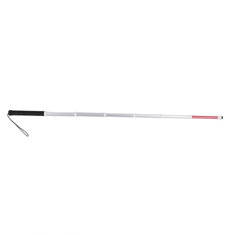 7 Section Blind Cane Collapsible Lightweight Portable Assistive Folding Walking