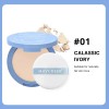 Base De Maquillaje Polvo Compacto Fijador Matte
