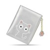 conisy Cute Women's Small Thin Bifold Leather Wallet with RFID