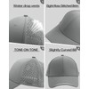 Zylioo XS/S/M/L/XL/XXL/3XL Men's Baseball Cap for Large/Small Head, Mesh Running