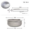 Belca SP-241E Stainless Steel Drain Plate for Sinks, Semicircular Type,