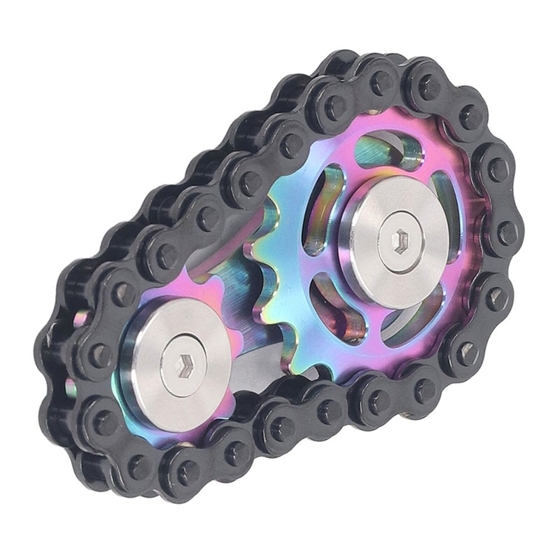 Sprocket Chain Gear Toy Decompression Pocket Size Multi Functional Sensory