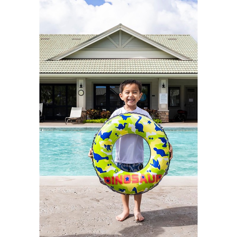Igarashi RGC-060V Dino Kiwa Swim Ring with Rope 23.6 inches