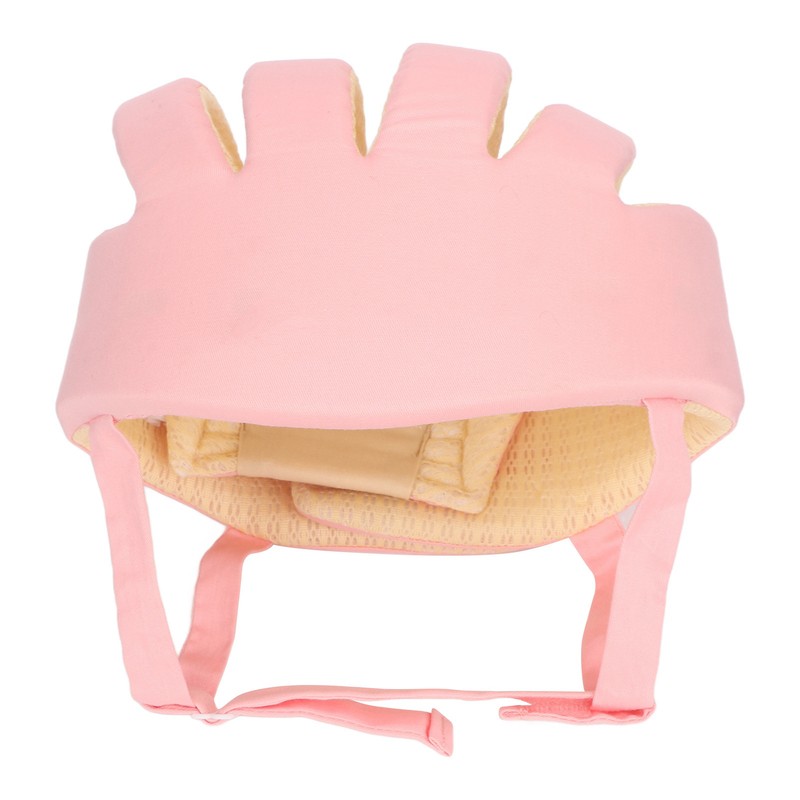 Baby Helmet Soft Breathable Adjustable Baby Protection Headgear Hat for
