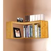 Hapii Floating Sturdy Unique Corner Wall Shelf - Space-Saving, Eco-Friendly