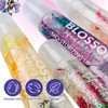Blossom Lip Gloss Tubes, Watermelon Scented Thick Clear High Shine