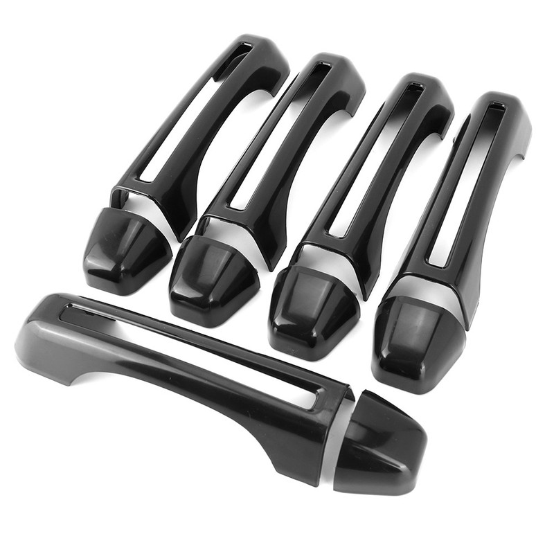 10Pcs Set ABS Exterior Door Handle Cover Trim Fits for