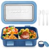 Huifoo Lunch Box Set, 1250 ml Lunch Box with Compartments