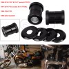 Unbranded Handlebar Riser Bushings For Harley Softail Custom FXSTC FLST