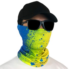 GOT Sports UPF 50+ Fishing Sun Face Mask, Neck Gaiter - UV Protection Scarf, Bandana, Balaclava