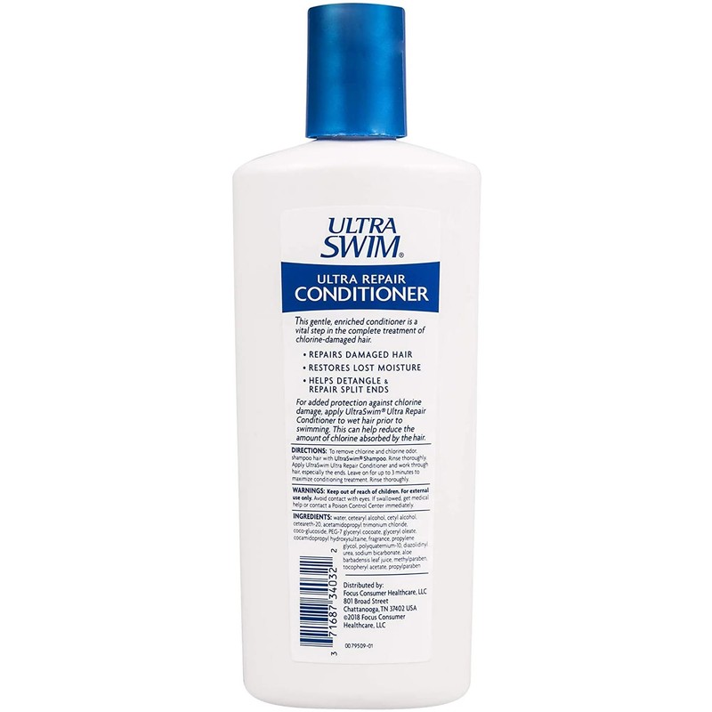 Ultra Swim Ultra Hydration Conditioner, Dry & Damaged Hair Formula,