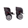 itdegno 2 x Universal Luggage Suitcase Replacement Wheel Wheel Axles