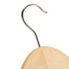 Wedding Hanger Anti Slip Wooden Clothes Hanger Iron Clothing Hanger