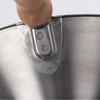 MYCENSE Cement Bucket Scoops Heavy Duty Mud Pan with Wood