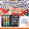 Juning Sewing Kit with Sewing Accessories, 42 Bobbins of Thread,