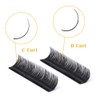 Gemerry Single Eyelash Extension Classic Thickness 0.07/0.15/0.18/0.20 mm C/D Curl,