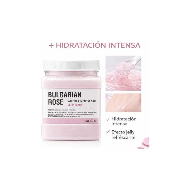 Mascarilla Facial Jelly Mask Rosa Búlgara Yazskin 650 G