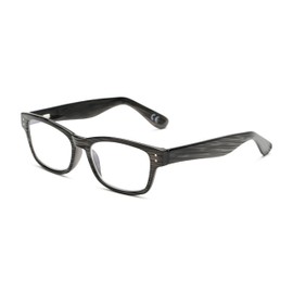 Foster Grant Conan Multifocus Rectangular Reading Glasses, Black and Milky Grey/Transparent, 54 mm + 3.25,5010366-325.COM