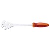 Unior Pro Pedal Wrench Red/Orange, One Size