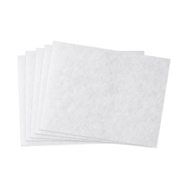 Filter Com Mitsubishi P-06JF Compatible, Merco Air Tech, AT-100QNU-F Compatible, Ventilation Vent Compatible Filter, Diameter: 3.9 x 4.3 inches (98 x 110 mm), Pack of 5