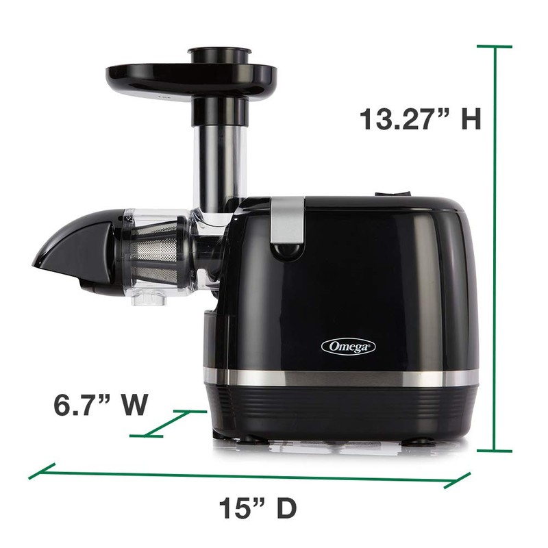 Omega H3000D Cold Press Juicer Machine, Vegetable and Fruit Juice