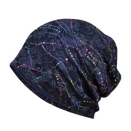 JIAHG Bandana Cap, Inner Cap, For Sleeping, Outing, Turban, Turban Hat, Ladies' Cap, Triangular Hat, For Cooking, Helmet Inner, UV Protection, Women's, Sleep, Moisturizing, Dry-Prevention, Sweat Absorbent, Quick Drying, Sun Protection, Sports, Outdoors, 