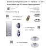 20PCS 1/4" Ice Maker & Refrigerator Water Line Kit -