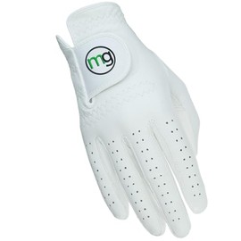 MG Golf Glove Mens Right (LH Golfer) DynaGrip All-Cabretta Leather (Medium Cadet Size)