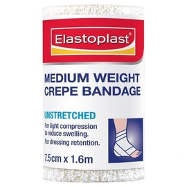 Elastoplast Buy Elastoplast Medium Weight Crepe Bandage 7.5cm x 1.6m Online