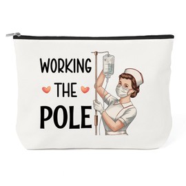 Nurse Gifts Nurse Appreciation Gifts Small Cosmetic Bag Makeup Bags With Zipper for Nurses Appreciation Graduation Birthday Christmas Thanksgiving for Nurses Friends Bff